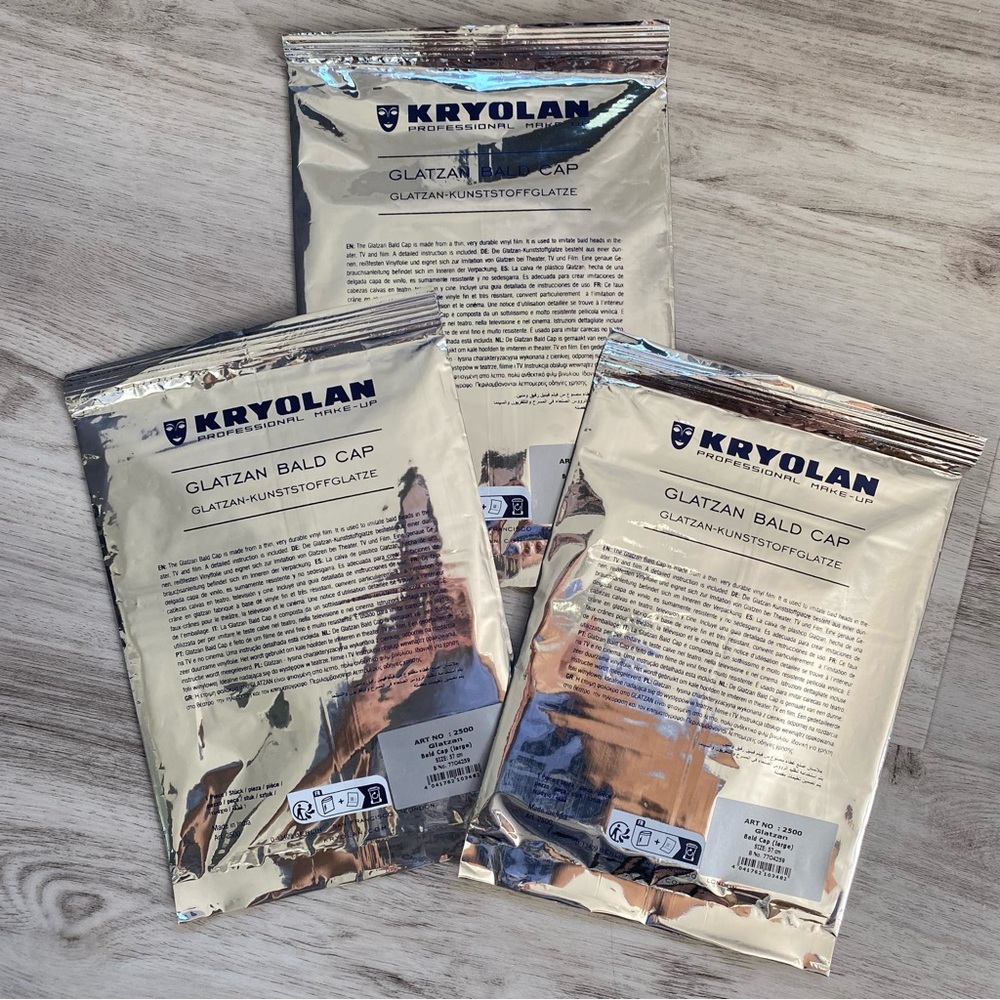 Kryolan Glatzan Bald Cap